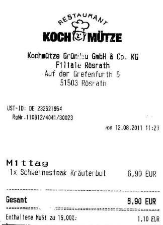 svita Hffner Kochmtze Restaurant